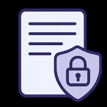 Secure Evidence Collection Icon